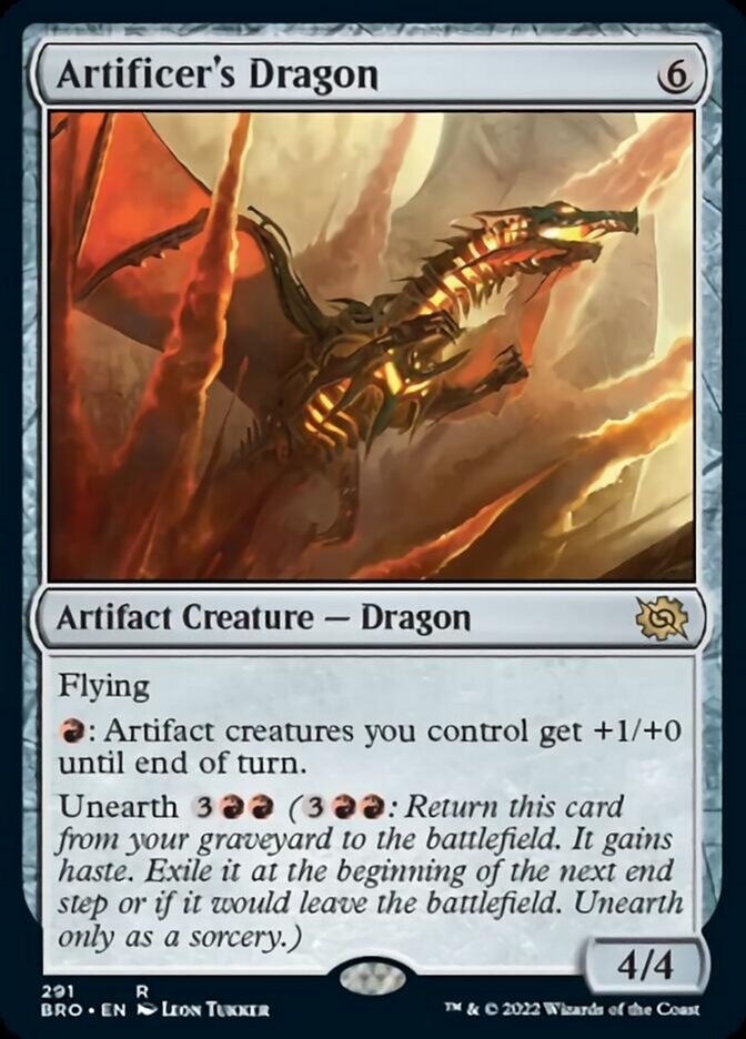 Artificer's Dragon [The Brothers' War] | Gate City Games LLC
