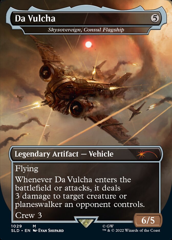 Da Vulcha - Skysovereign, Consul Flagship (Borderless) [Secret Lair Drop Series] | Gate City Games LLC