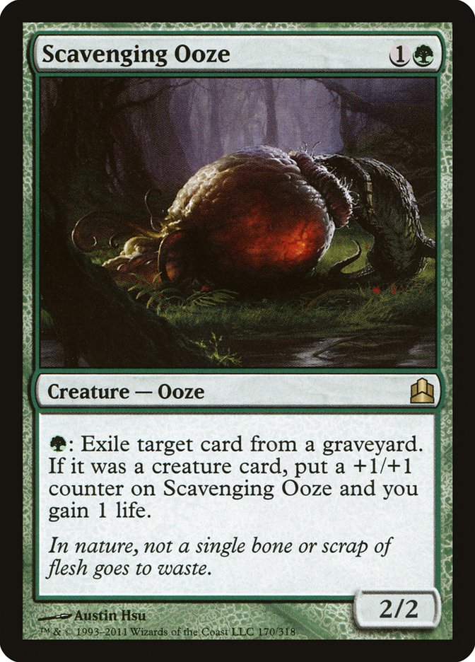 Scavenging Ooze [Commander 2011] | Gate City Games LLC