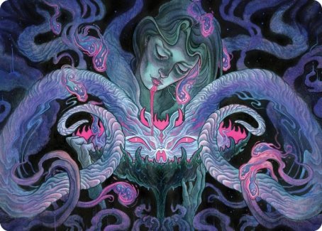 Demonic Bargain Art Card [Innistrad: Crimson Vow Art Series] | Gate City Games LLC