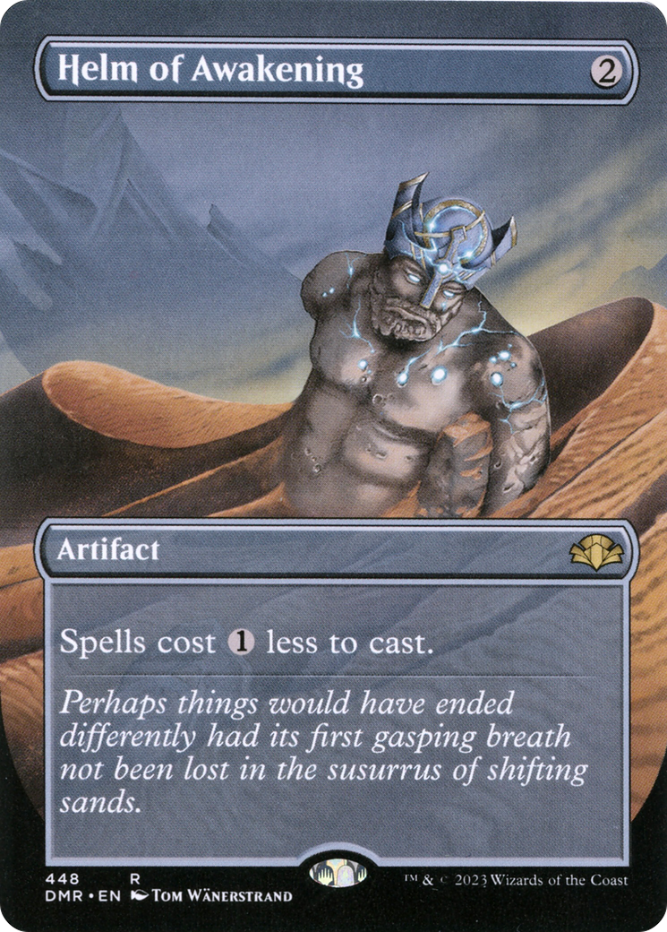 Helm of Awakening (Borderless Alternate Art) [Dominaria Remastered] | Gate City Games LLC