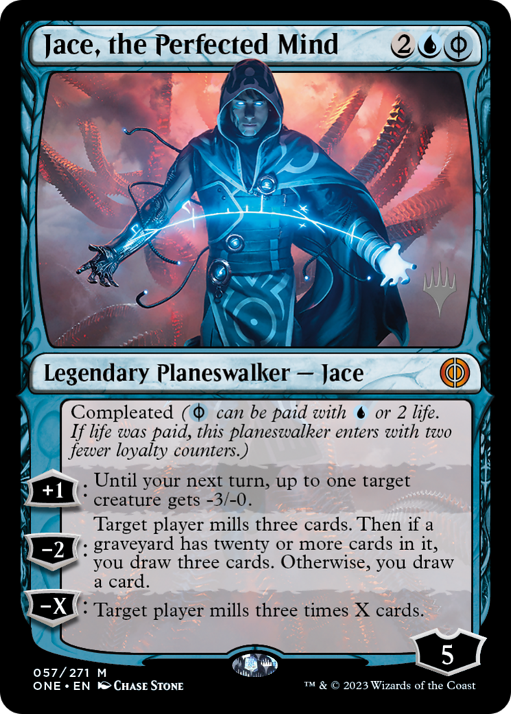 Jace, the Perfected Mind (Promo Pack) [Phyrexia: All Will Be One Promos] | Gate City Games LLC