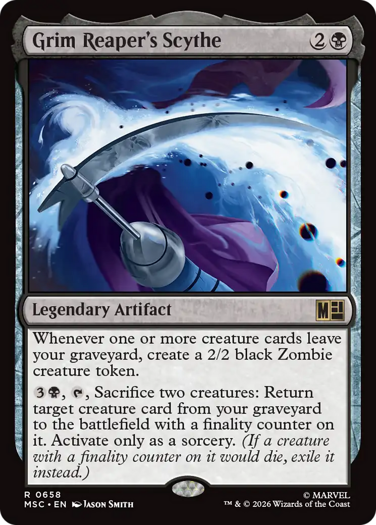 Grim Reaper's Scythe [Marvel Super Heroes Commander] | Gate City Games LLC