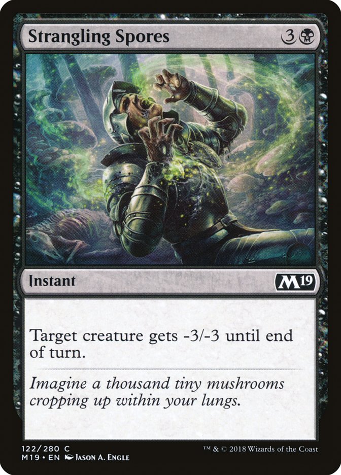 Strangling Spores [Core Set 2019] | Gate City Games LLC