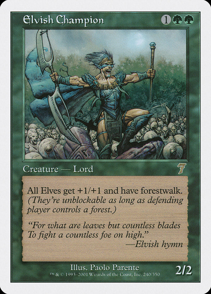 Elvish Champion [Seventh Edition] | Gate City Games LLC