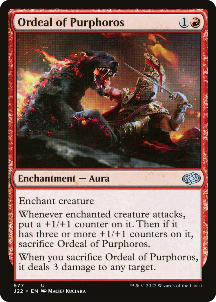 Ordeal of Purphoros [Jumpstart 2022] | Gate City Games LLC