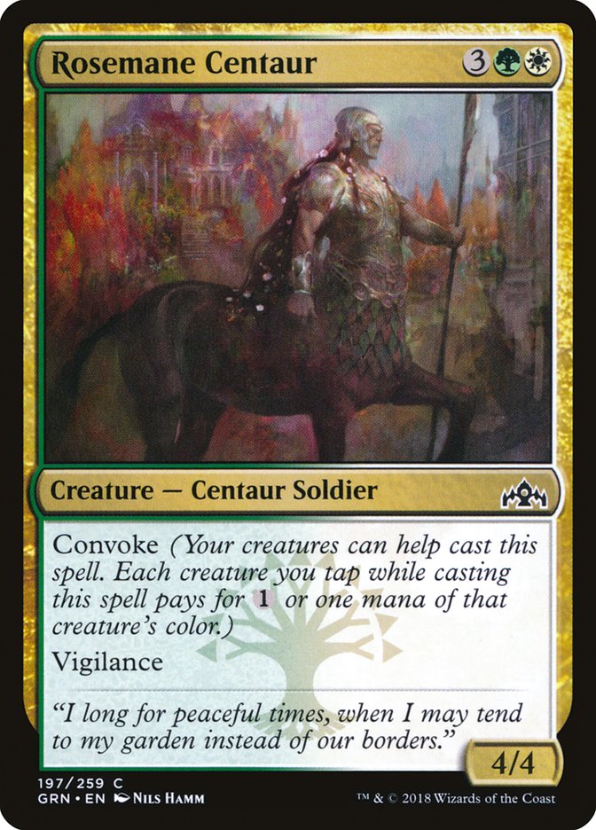 Rosemane Centaur [Guilds of Ravnica] | Gate City Games LLC