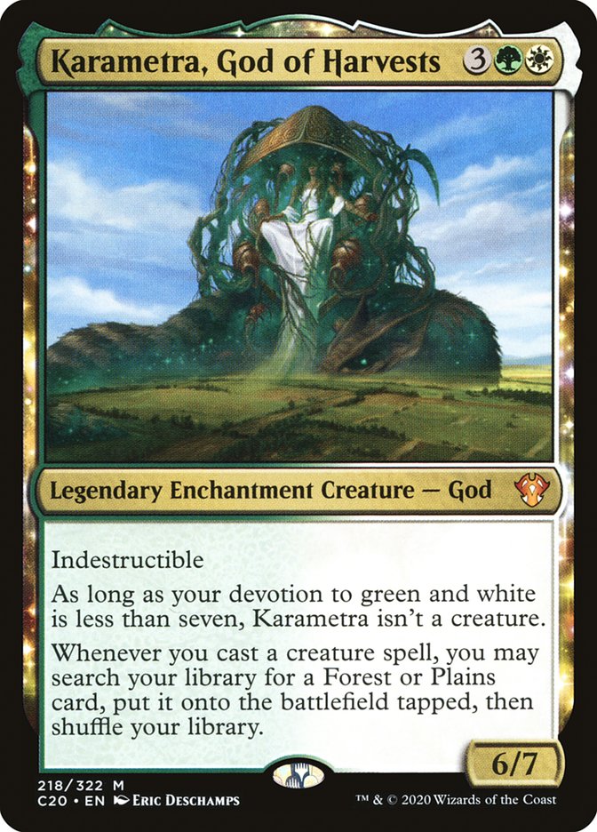 Karametra, God of Harvests [Commander 2020] | Gate City Games LLC