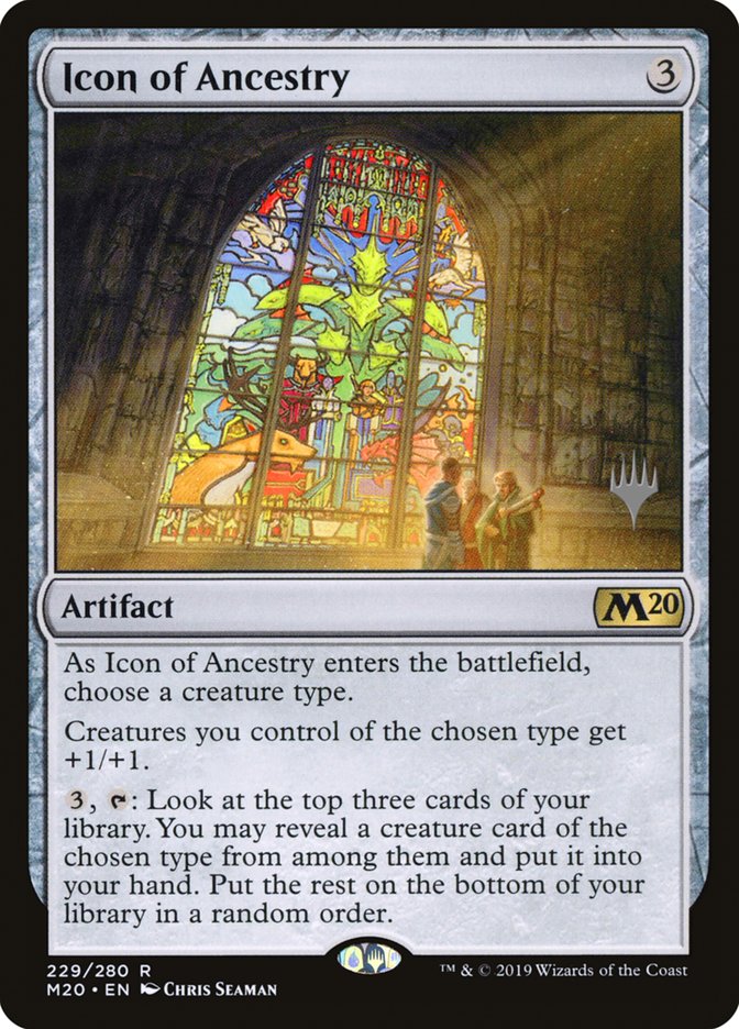 Icon of Ancestry (Promo Pack) [Core Set 2020 Promos] | Gate City Games LLC