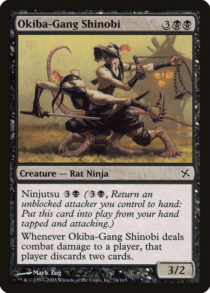 Okiba-Gang Shinobi [Betrayers of Kamigawa] | Gate City Games LLC