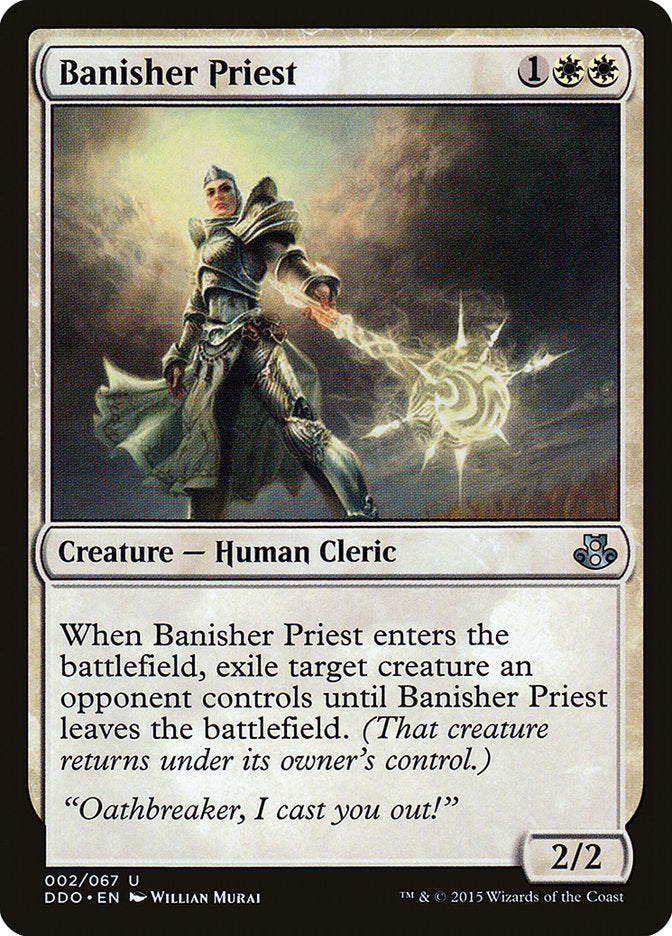 Banisher Priest [Duel Decks: Elspeth vs. Kiora] | Gate City Games LLC