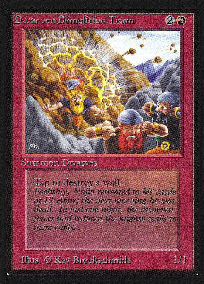 Dwarven Demolition Team [Collectors' Edition] | Gate City Games LLC