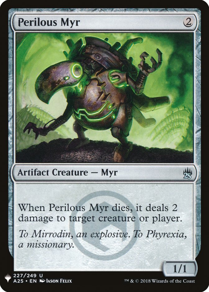 Perilous Myr [Mystery Booster] | Gate City Games LLC