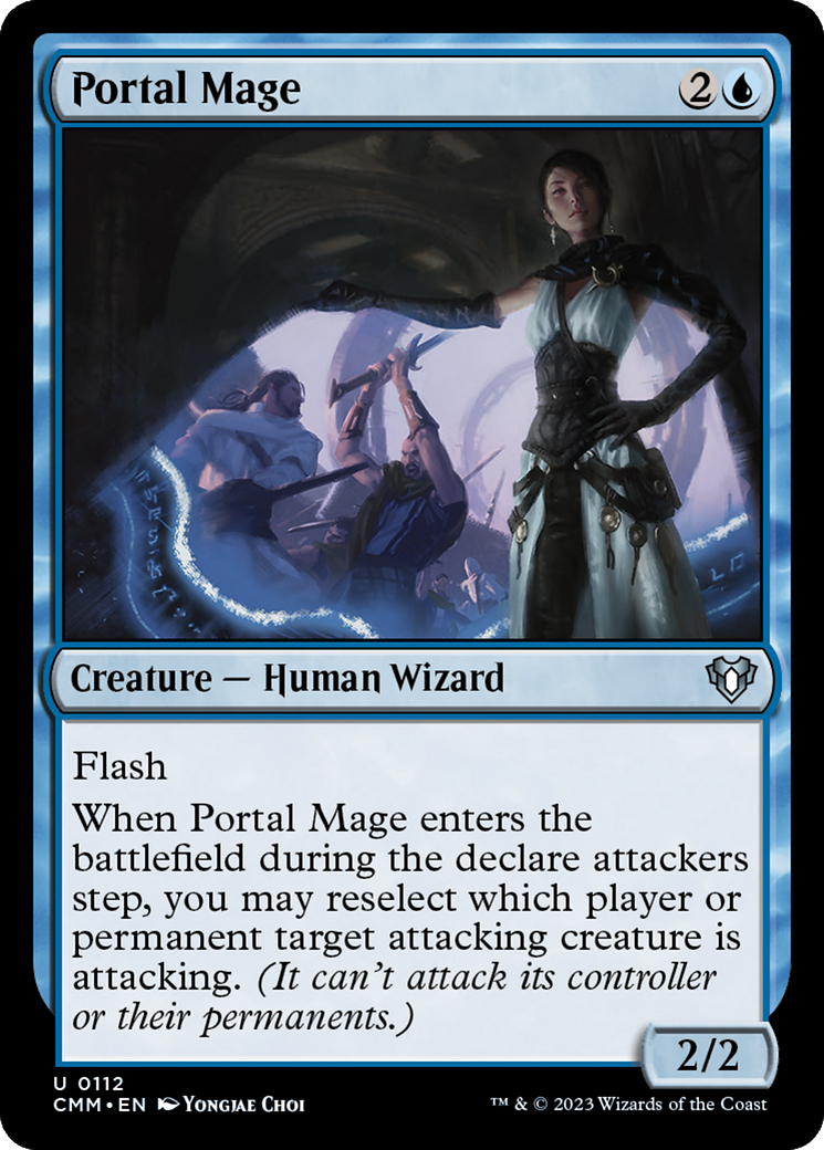 Portal Mage [Commander Masters] | Gate City Games LLC
