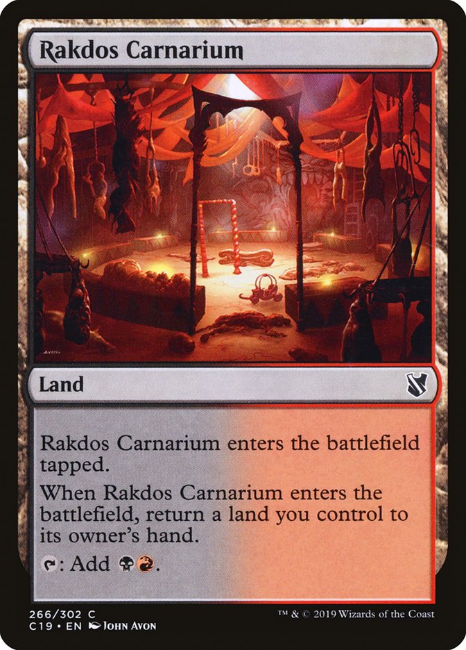 Rakdos Carnarium [Commander 2019] | Gate City Games LLC