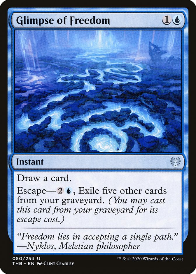 Glimpse of Freedom [Theros Beyond Death] | Gate City Games LLC