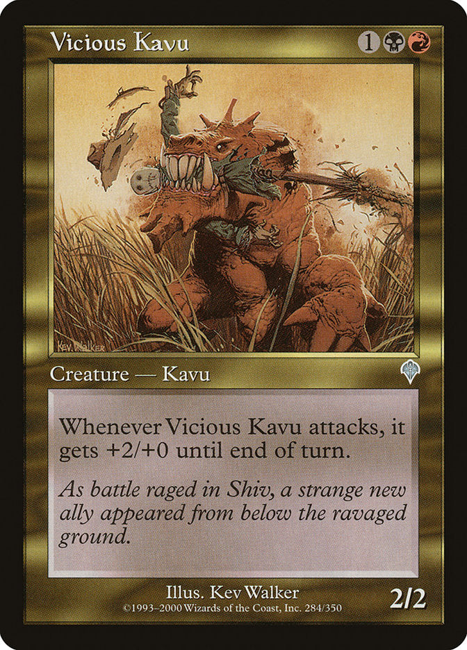 Vicious Kavu [Invasion] | Gate City Games LLC