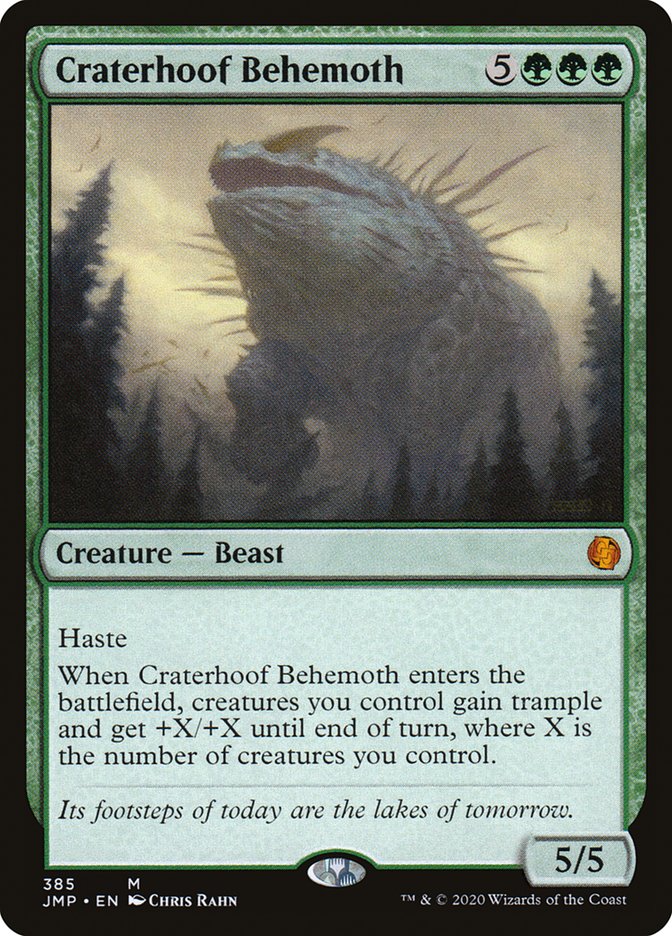 Craterhoof Behemoth [Jumpstart] | Gate City Games LLC