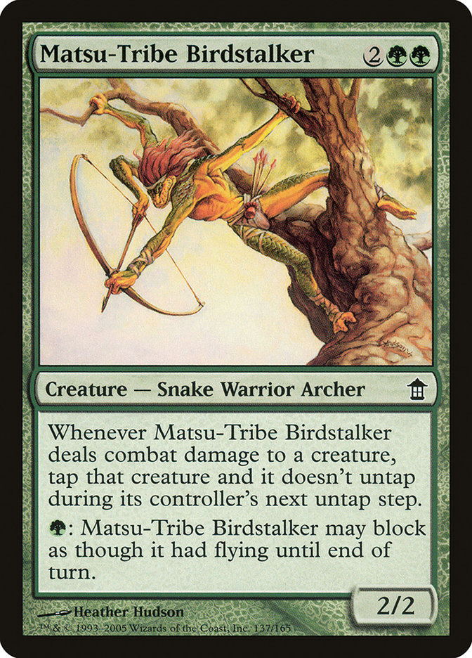 Matsu-Tribe Birdstalker [Saviors of Kamigawa] | Gate City Games LLC