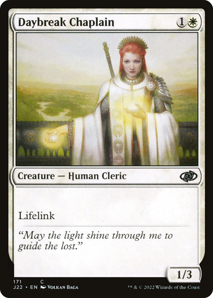 Daybreak Chaplain [Jumpstart 2022] | Gate City Games LLC