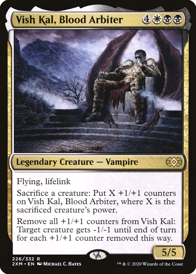 Vish Kal, Blood Arbiter [Double Masters] | Gate City Games LLC