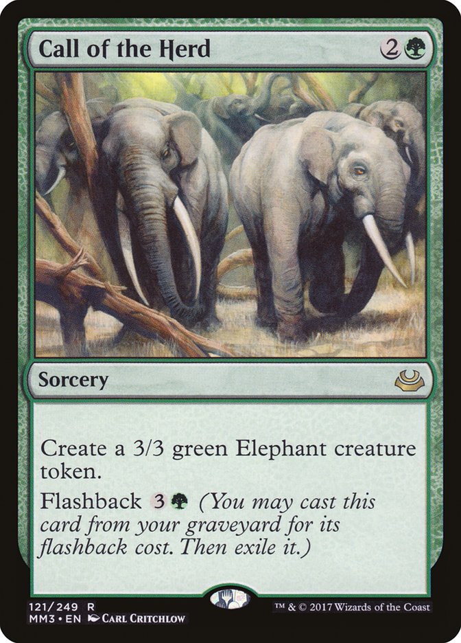 Call of the Herd [Modern Masters 2017] | Gate City Games LLC