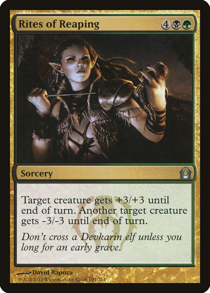 Rites of Reaping [Return to Ravnica] | Gate City Games LLC