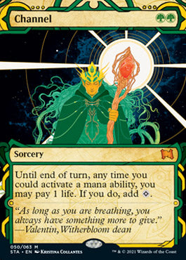 Channel (Foil Etched) [Strixhaven: School of Mages Mystical Archive] | Gate City Games LLC