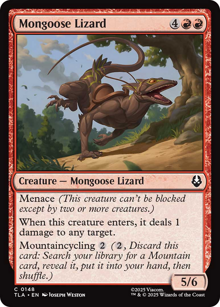 Mongoose Lizard [Avatar: The Last Airbender] | Gate City Games LLC