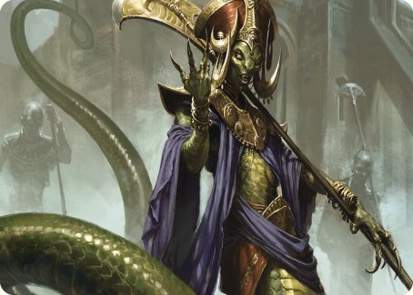 Sidisi, Brood Tyrant Art Card [Commander Masters Art Series] | Gate City Games LLC