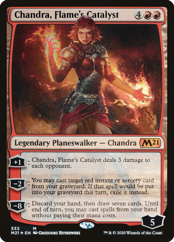 Chandra, Flame's Catalyst [Core Set 2021] | Gate City Games LLC
