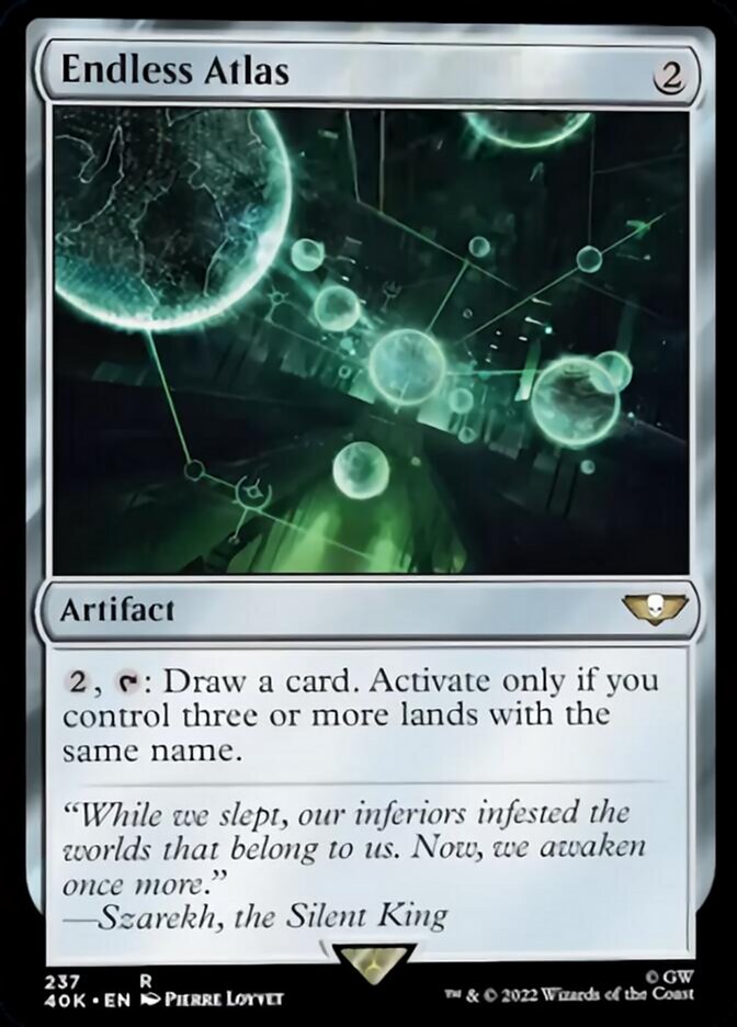 Endless Atlas (Surge Foil) [Warhammer 40,000] | Gate City Games LLC
