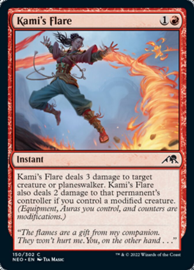 Kami's Flare [Kamigawa: Neon Dynasty] | Gate City Games LLC