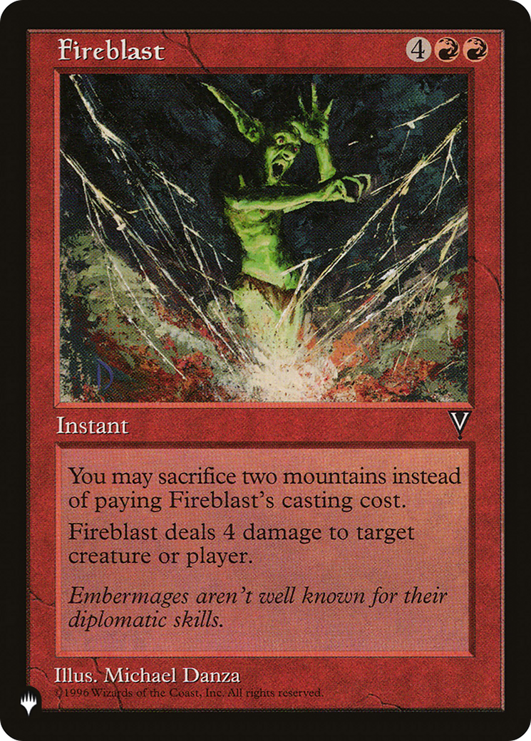 Fireblast [The List] | Gate City Games LLC