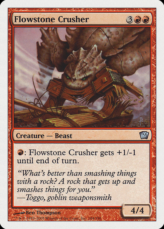 Flowstone Crusher [Ninth Edition] | Gate City Games LLC