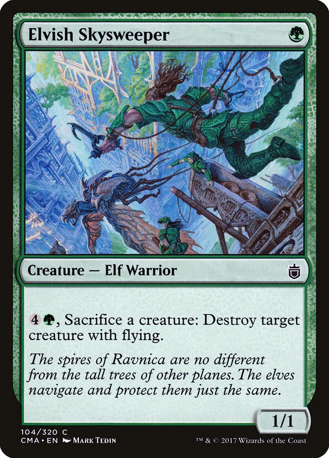 Elvish Skysweeper [Commander Anthology] | Gate City Games LLC