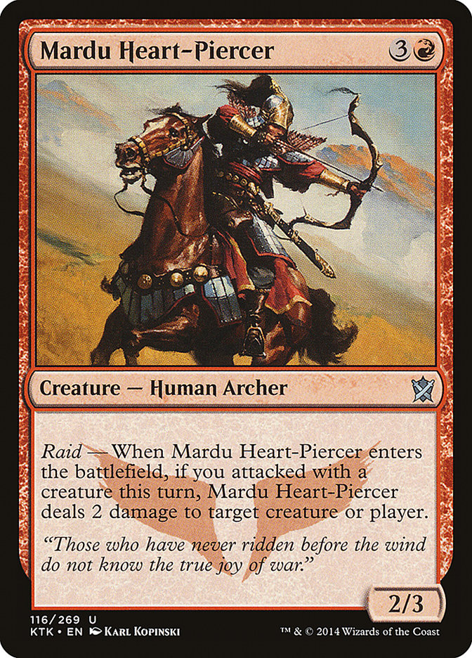Mardu Heart-Piercer [Khans of Tarkir] | Gate City Games LLC