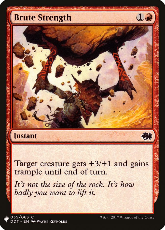 Brute Strength [Mystery Booster] | Gate City Games LLC