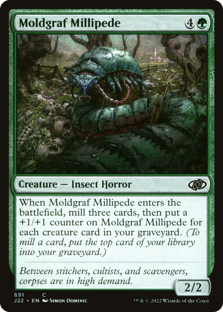 Moldgraf Millipede [Jumpstart 2022] | Gate City Games LLC