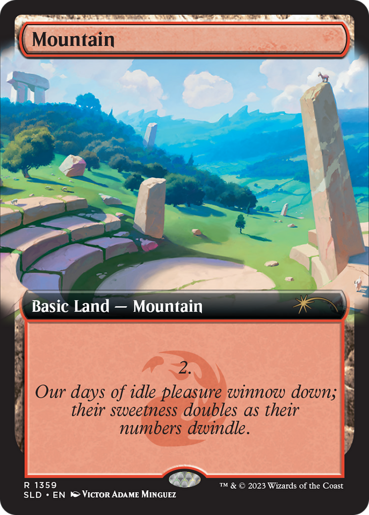 Mountain (1359) [Secret Lair Drop Series] | Gate City Games LLC