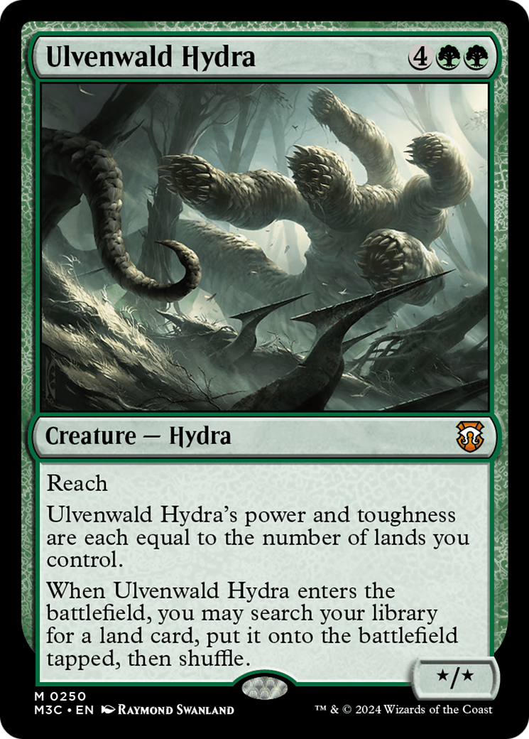 Ulvenwald Hydra (Ripple Foil) [Modern Horizons 3 Commander] | Gate City Games LLC