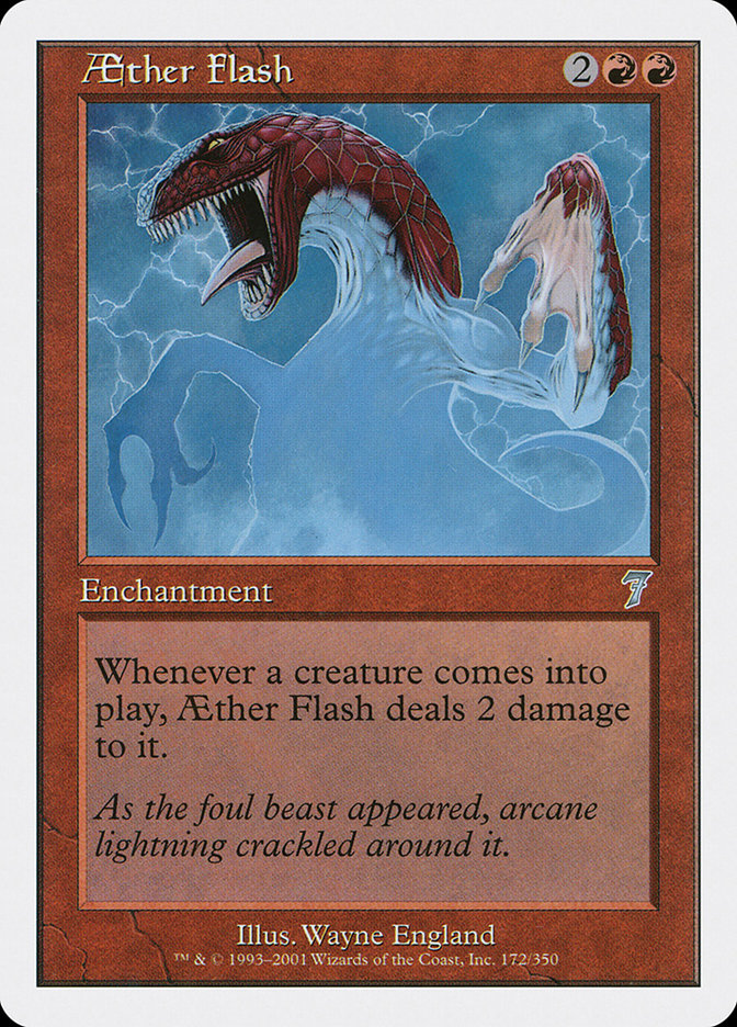 Aether Flash [Seventh Edition] | Gate City Games LLC
