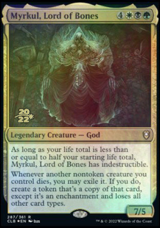 Myrkul, Lord of Bones [Commander Legends: Battle for Baldur's Gate Prerelease Promos] | Gate City Games LLC