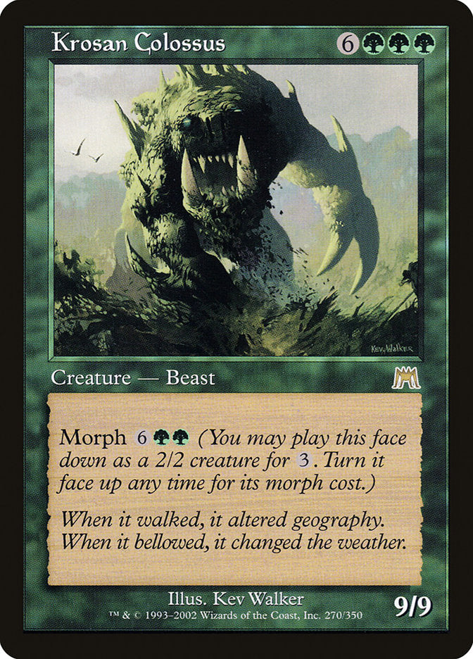 Krosan Colossus [Onslaught] | Gate City Games LLC