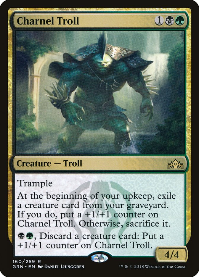Charnel Troll [Guilds of Ravnica] | Gate City Games LLC
