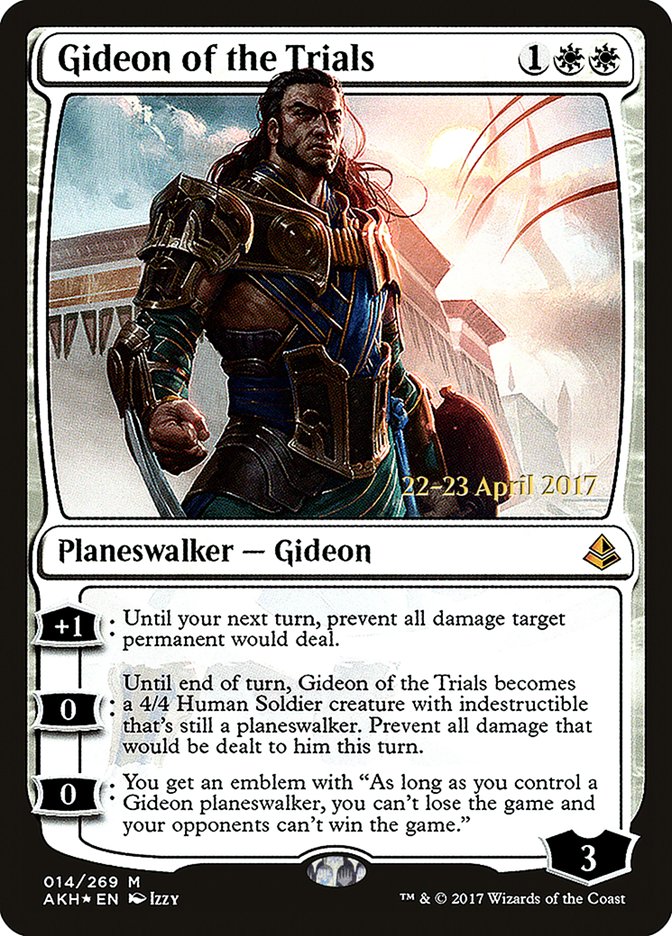 Gideon of the Trials [Amonkhet Prerelease Promos] | Gate City Games LLC