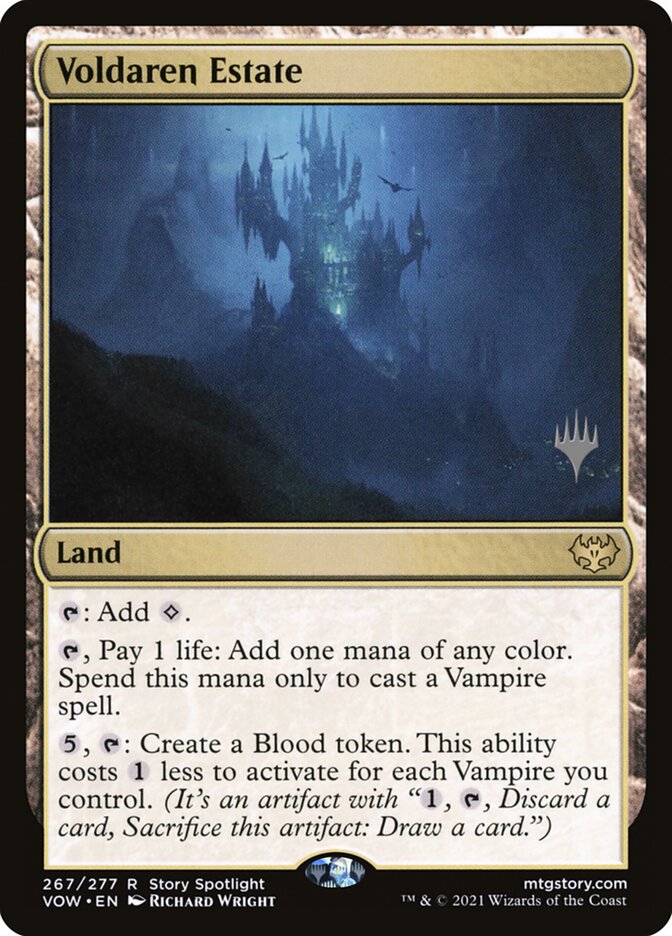 Voldaren Estate (Promo Pack) [Innistrad: Crimson Vow Promos] | Gate City Games LLC