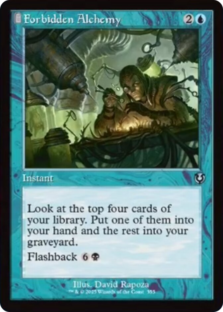 Forbidden Alchemy (Retro Frame) [Innistrad Remastered] | Gate City Games LLC