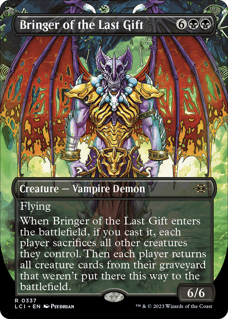 Bringer of the Last Gift (Borderless) [The Lost Caverns of Ixalan] | Gate City Games LLC