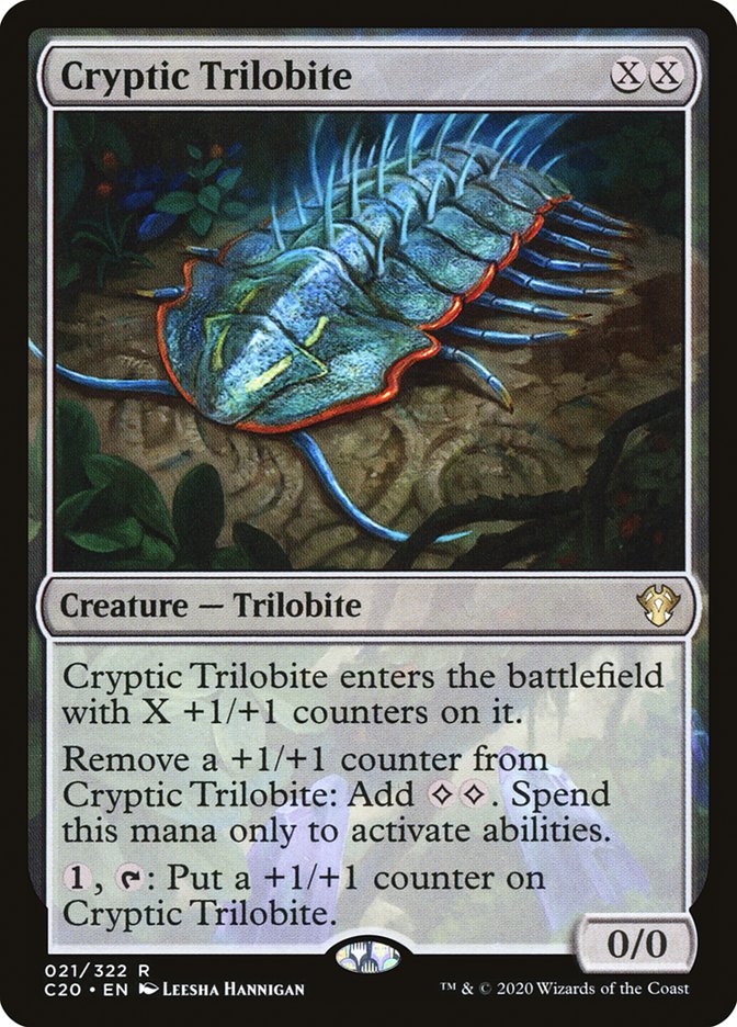 Cryptic Trilobite [Commander 2020] | Gate City Games LLC
